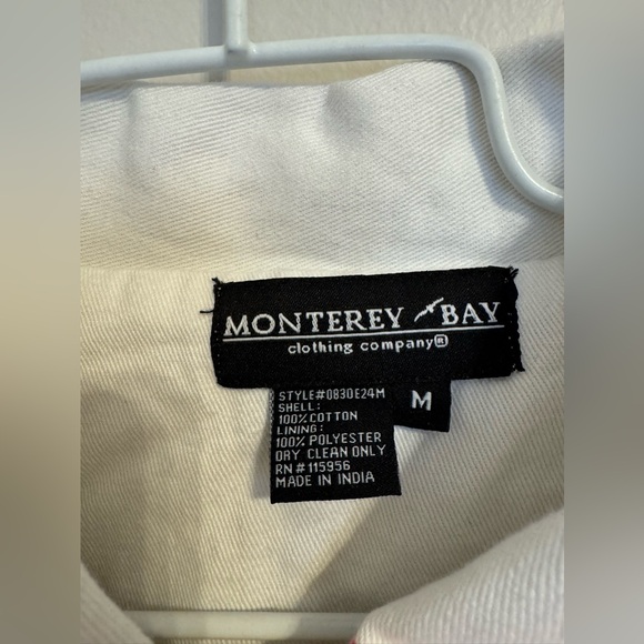 Monterey  Bay Blazer Jacket Size M - Picture 4 of 8